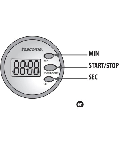 2 - Tescoma timer digitale e magnetico 636076