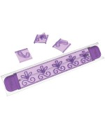 1 - WILTON SET 16 STAMPI IMPRIMI DECORI DECORA FIORI PER BORDI DOLCI TORTA