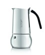 1 - Caffettiera acciaio inox New Kitty Bialetti 4 Tz