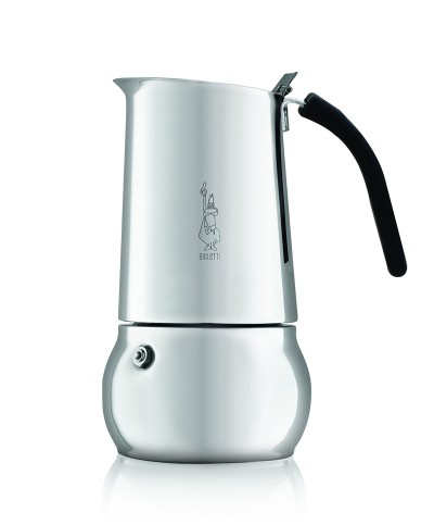 1 - Caffettiera acciaio inox New Kitty Bialetti 4 Tz