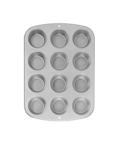 1 - WILTON PIASTRA TEGLIA FORNO STAMPO STAMPI 12 MINI MUFFINS MUFFIN PICCOLI