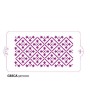1 - DECORA STENCIL GRECA CM 15 X 30 DECORI DISEGNI SU TORTE BISCOTTI DOLCI