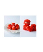 4 - Tappeto silicone 42 macarons cuore Silikomart MAC03