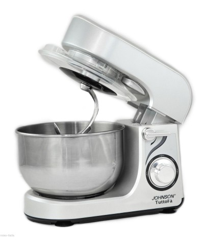 1 - JOHNSON TUTTOFA' IMPASTATRICE PLANETARIA IMPASTATORE LT 3,5 1000 W SILVER
