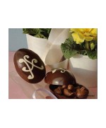 3 - Stampo in silicone 5 mezzo uovo Silikomart SF041