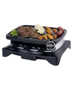 1 - ST. MORITZ GRILL BISTECCHIERA RACLETTE 6 POSTI PIASTRA ANTIADERENTE NEW