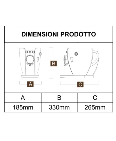 2 - Bialetti Tazzissima, macchina da caffè espresso bianca