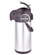 1 - THERMOS ACCIAIO INOX CARAFFA CON POMPA AIRPOT LITRI 4,0  FREDDO CALDO