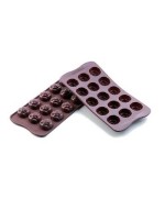 1 - SILIKOMART STAMPO SILICONE FORNO EASYCHOC ROSE CIOCCOLATINI DOLCI SCG13