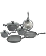 1 - Batteria di pentole 9 pezzi Tognana Mythos