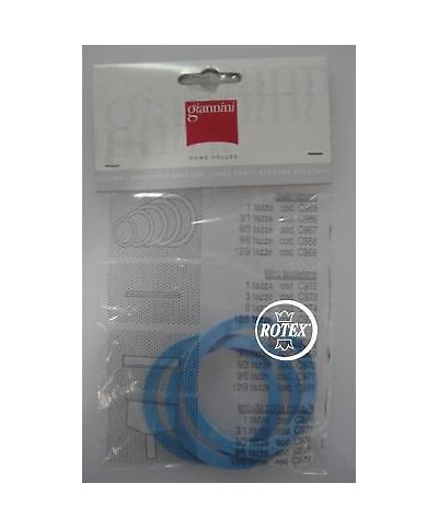 1 - Giannini 3 guarnizioni caffettiera Giannina 3/1 tazze C966