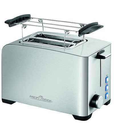 2 - Tostapane 2 fette ProfiCook TA1082 inox