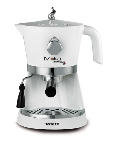 1 - ARIETE MACCHINA CAFFÈ MOKA AROMA ESPRESSO CAFFÈ BIANCA CIALDE 850W 1337