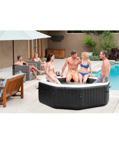 2 - Piscina fuori terra Idromassaggio SPA Intex Bubble deluxe 28456 pompa