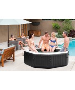 2 - Piscina fuori terra Idromassaggio SPA Intex Bubble deluxe 28456 pompa
