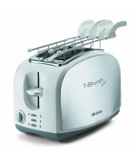 1 - ARIETE TOSTAPANE TOSTA PANE TBRUNCH METAL TIMER 2 PINZE ACCIAIO 600W 103