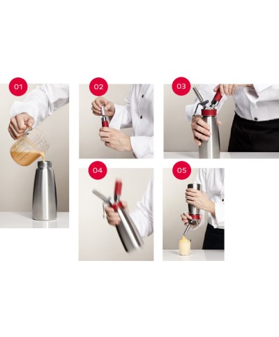 2 - ISI SIFONE MONTAPANNA GOURMET WHIP 1 LT