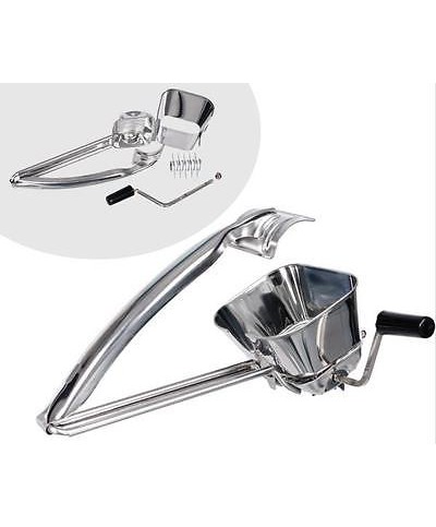 1 - TRITAVERDURE TRITA  VERDURE VERDURA DA CUCINA MANICO MANUALE IN ACCIAIO