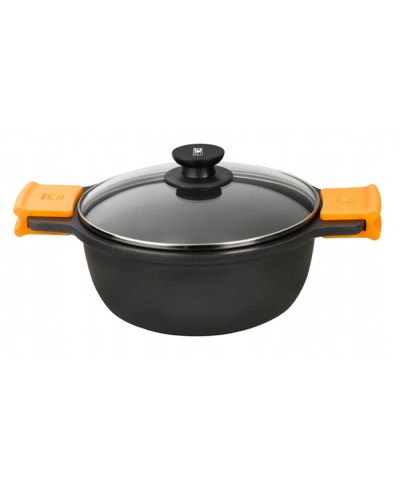 1 - Casseruola alta Pintinox Bra Efficient 36 cm coperchio