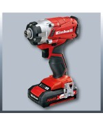 2 - Trapano e avvitatore a batteria ad impulsi Kit Einhell 4257232 Te-Tk 18/1 Li