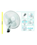 2 - Ventilatore a parete con telecomando 45W