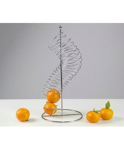 1 - PORTAFRUTTA PORTARANCE PORTA FRUTTA ARANCE MELE A SPIRALE 684450 ACCIAIO