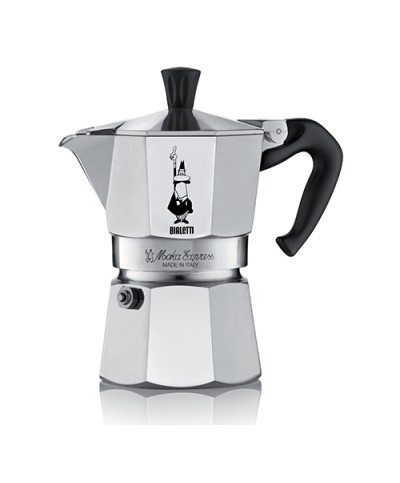 1 - Caffettiera moka Express Bialetti 2 tazze alluminio 1168