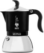 1 - Bialetti moka caffettiera Fiammetta Induction 2 tazze induzione nero