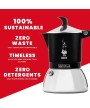 3 - Bialetti moka caffettiera Fiammetta Induction 2 tazze induzione nero
