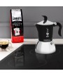4 - Bialetti moka caffettiera Fiammetta Induction 2 tazze induzione nero