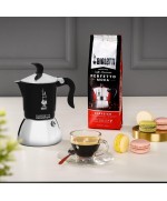 5 - Bialetti moka caffettiera Fiammetta Induction 2 tazze induzione nero
