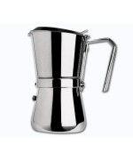 1 - Caffettiera 1 tazza Giannini acciaio Giannina 101