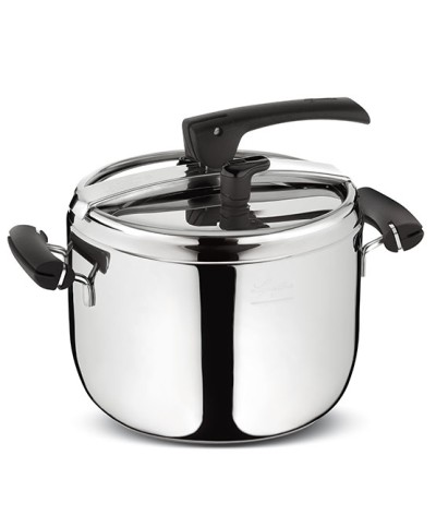 1 - Pentola a pressione 9 litri + cestello + ecodose Preziosa Lagostina