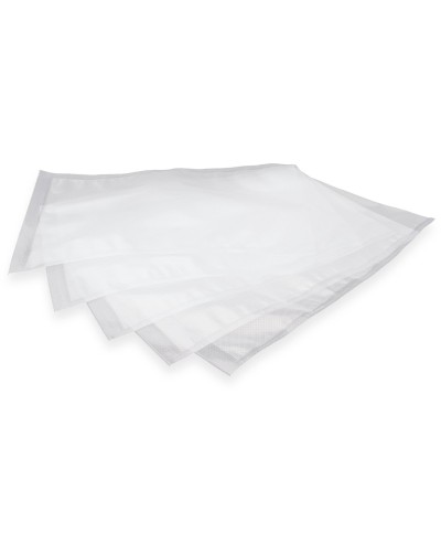 1 - SET 100 SACCHETTI GOFFRATI BUSTE BUSTA PER SOTTOVUOTO ALIMENTI 30 X 40 CM