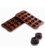 1 - SILIKOMART STAMPO SILICONE FORNO EASYCHOC FANTASIA CIOCCOLATINI SCG19