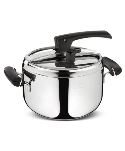 1 - Pentola a pressione 5 litri + cestello + ecodose Preziosa Lagostina