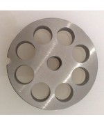 1 - Piastra per tritacarne TC 12 Reber  14 mm acciaio inox 4352 A 14 mm