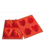 1 - SILIKOMART STAMPO SILICONE FORMA DOLCI TORTE BABY LINE HAPPY LOVE HSF 02