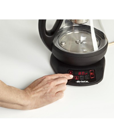 2 - ARIETE BOLLITORE ELETTRICO LIPTON AUTOMATIC TEA MAKER TISANE VETRO 2874