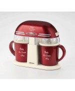 2 - ARIETE MACCHINA GELATO TWIN ICE CREAM MAKER GELATIERA DOPPIA 2 GUSTI 631