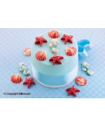 3 - Stampo creature marine Sealife Silikomart