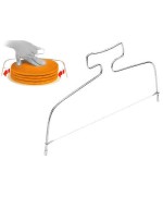 1 - EVA TAGLIATORTE TORTA PAN DI SPAGNA TAGLIA TORTE DOLCI FILO INOX NUOVO