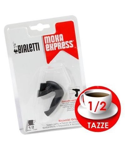 1 - BIALETTI BLISTER MANICO PER MOKA 1/2 TZ  RICAMBI ORIGINALI 0109521