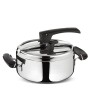 1 - Pentola a pressione 3,5 litri + cestello + ecodose Preziosa Lagostina