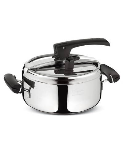 1 - Pentola a pressione 3,5 litri + cestello + ecodose Preziosa Lagostina