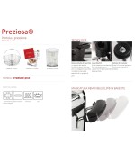 2 - Pentola a pressione 3,5 litri + cestello + ecodose Preziosa Lagostina