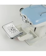 2 - Macchina da caffè espresso Ariete 1389 Café Vintage Celeste