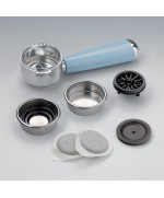 5 - Macchina da caffè espresso Ariete 1389 Café Vintage Celeste