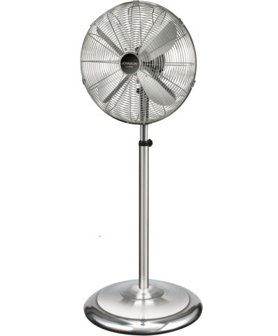 1 - Ventilatore a colonna Lusso Johnson Acciaio