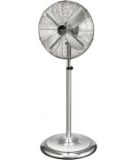 1 - Ventilatore a colonna Lusso Johnson Acciaio